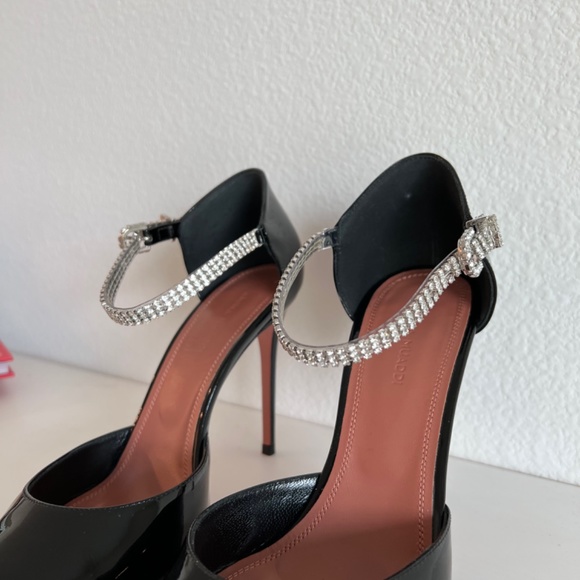 Amina Muaddi Urania crystal embellished pump - Picture 5 of 12